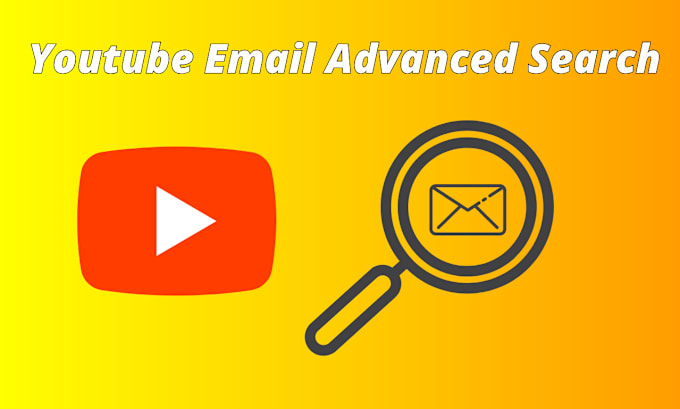 Gig Preview - Prepare a list of youtubers emails based on your audience