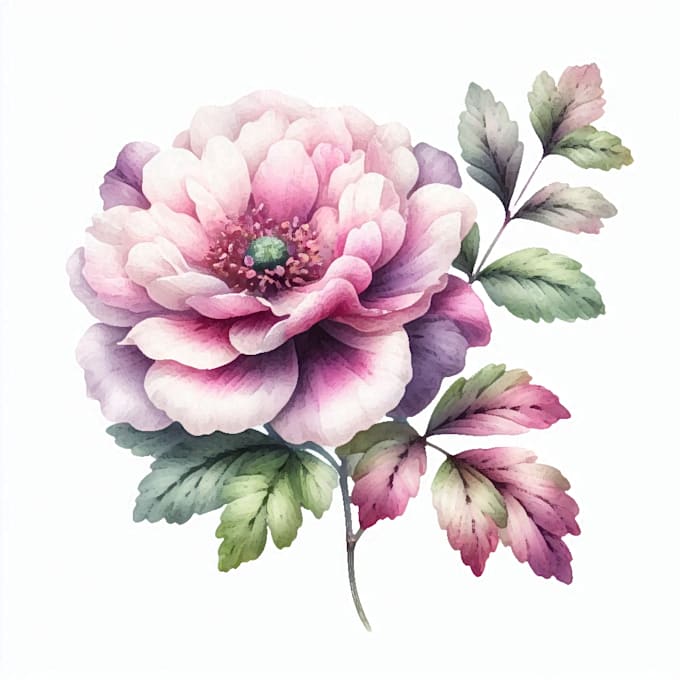 Gig Preview - Paint watercolor botanical illustrations