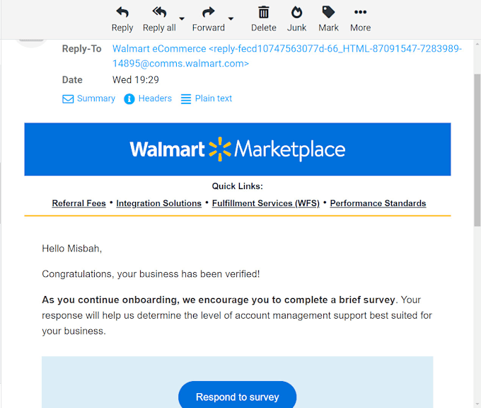 Gig Preview - Approve walmart seller account even rejected