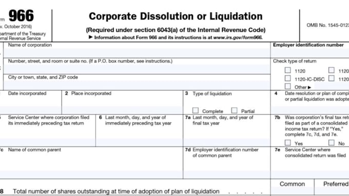 Gig Preview - Close, terminate, file dissolution, your USA corporation, llc