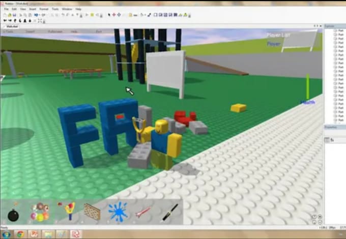 Gig Preview - Develop roblox map, script 3d game assets obby game tycoon rpg roblox simulation