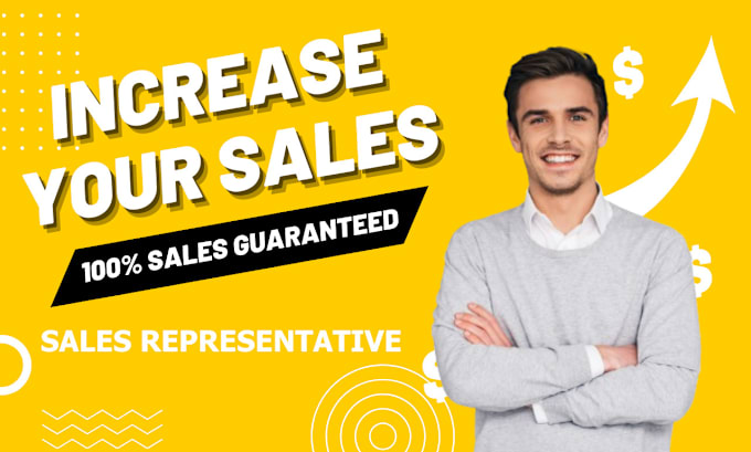 Gig Preview - Do sales representative sales closer b2b lead generation prospect list