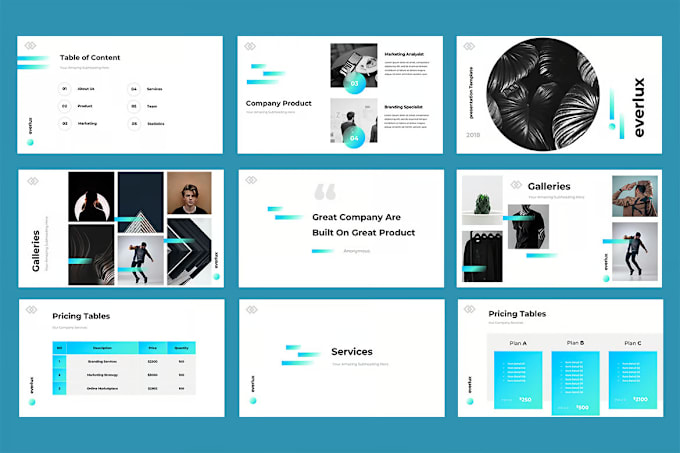 Gig Preview - Powerpoint, pitch deck, presentation design, google slides, powerpoint redesign