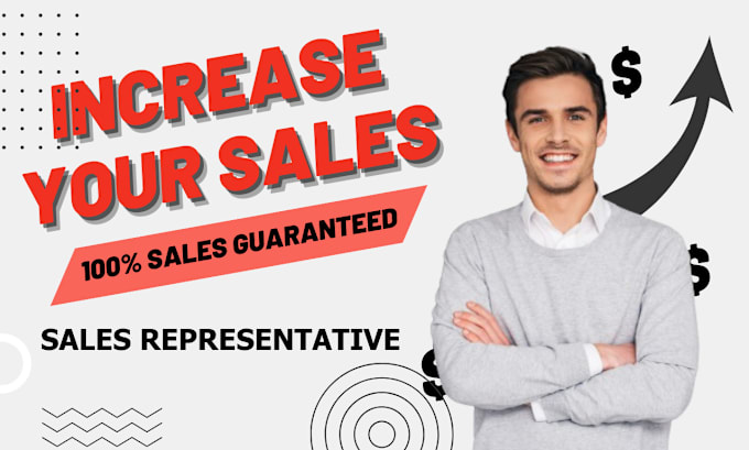 Gig Preview - Be your sales representative sales closer b2b lead generation email list