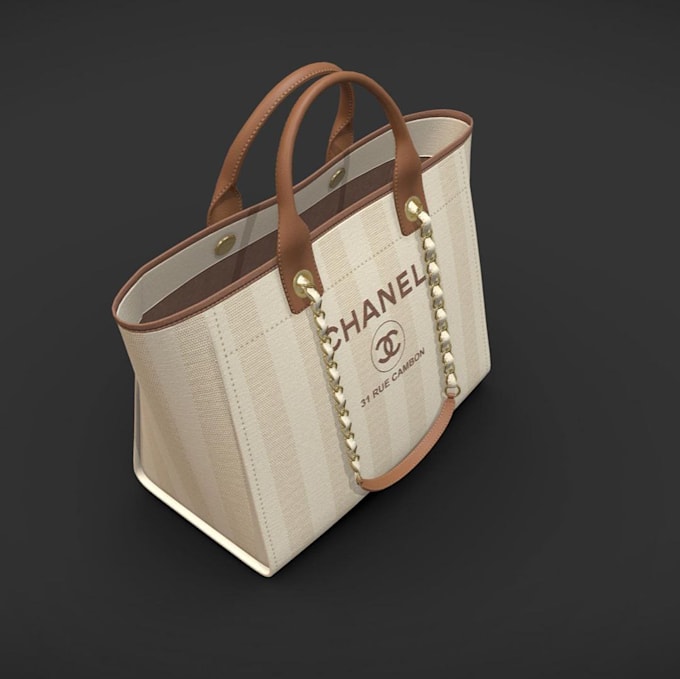 Gig Preview - Make realistic 3d bag animation, 3d cgi bag model, 3d backpack, 3d purse design