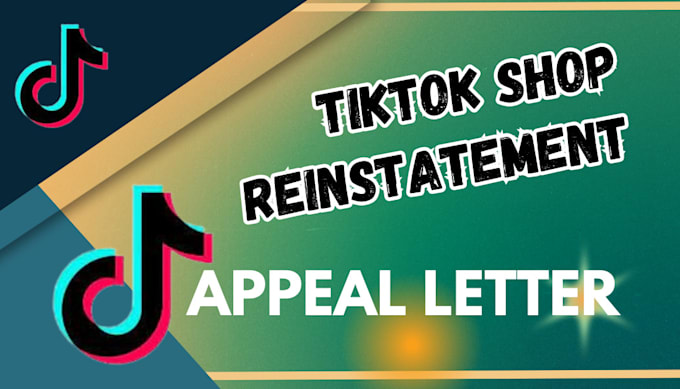 Gig Preview - Write appeal letter for suspended tik tok shop account and violations