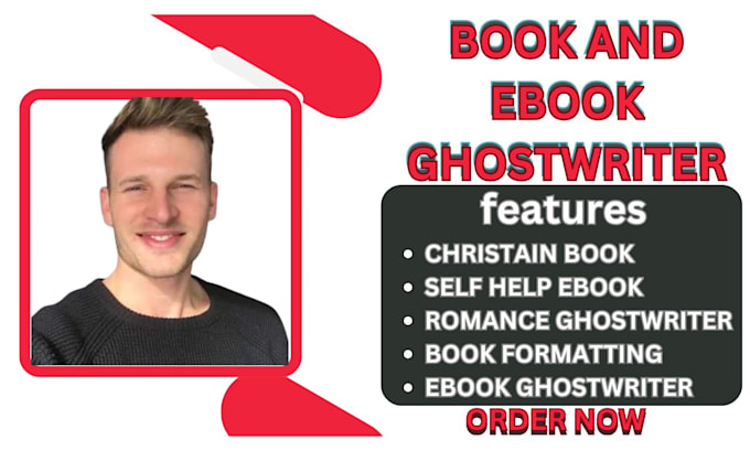 Gig Preview - Be self help ebook writer christian ebook romance ghostwriter non fiction ebook