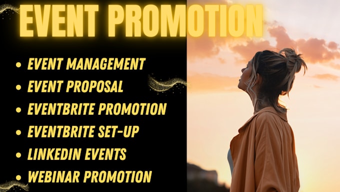 Gig Preview - Promote your linkedin event, event, eventbrite, flyer design