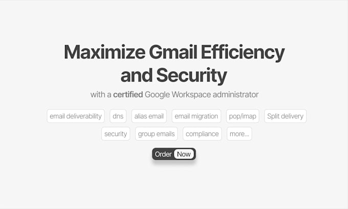 Gig Preview - Be your go to gmail expert