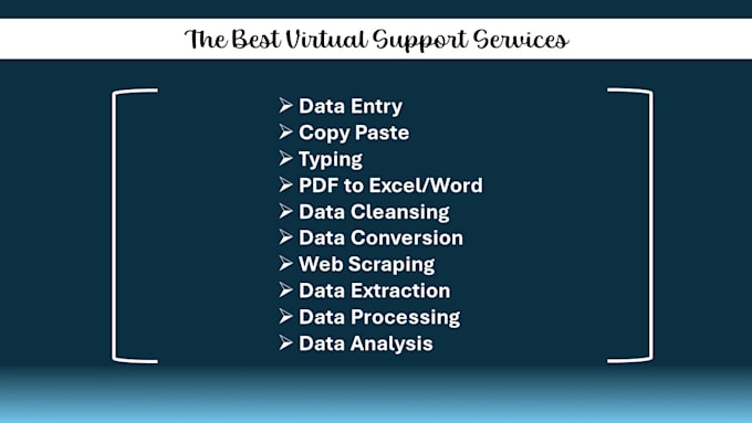 Bestseller - do accurate data entry and copy paste services