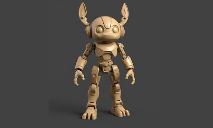 Gig Preview - Design articulated 3d model for 3d printing