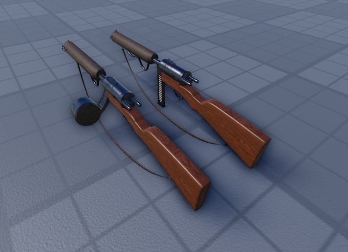 Gig Preview - Do 3d roblox gun, roblox gun script, gui system, combat system, script anything