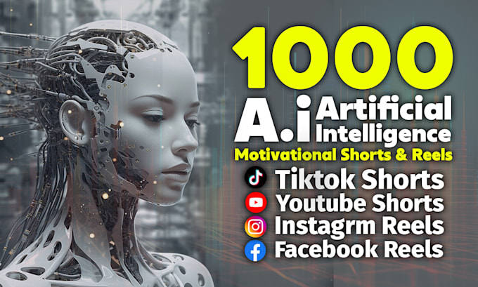 Gig Preview - Create 1000 ai motivational shorts video tiktok youtube