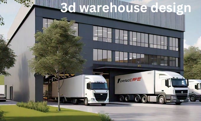 Gig Preview - Do expert 3d warehouse , interactive warehouse ,industrial warehouse design