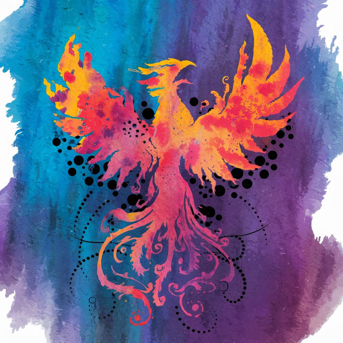 Gig Preview - Design a amazing watercolor tattoo for you