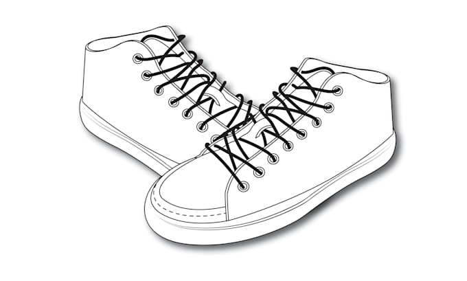 Gig Preview - Do custom footwear shoe sneaker designs sketches tech pack