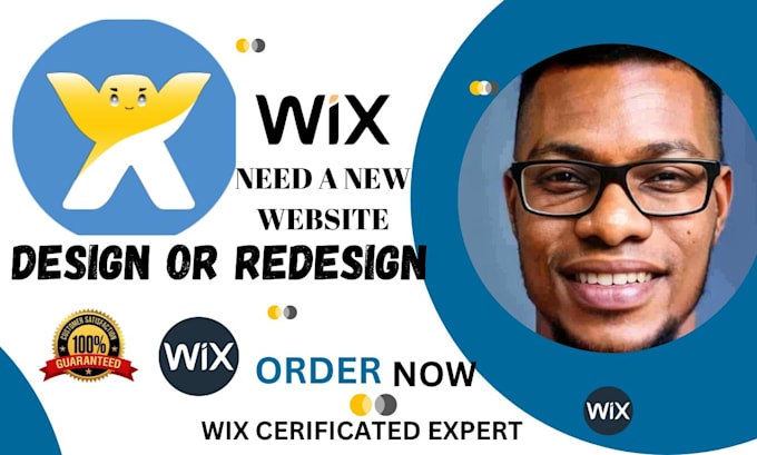 Gig Preview - Design or redesign a professional wix website