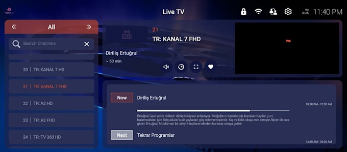 Gig Preview - Do iptv ott app rebranding, rebrand android vod iptv app, xtream app iptv player