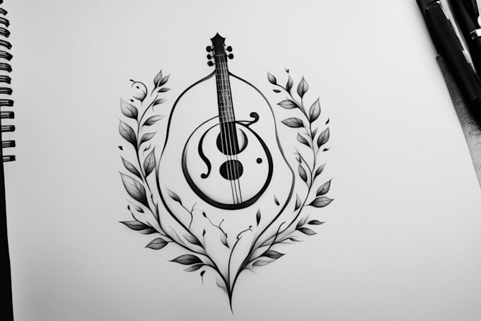 Gig Preview - Create minimalist tattoo design