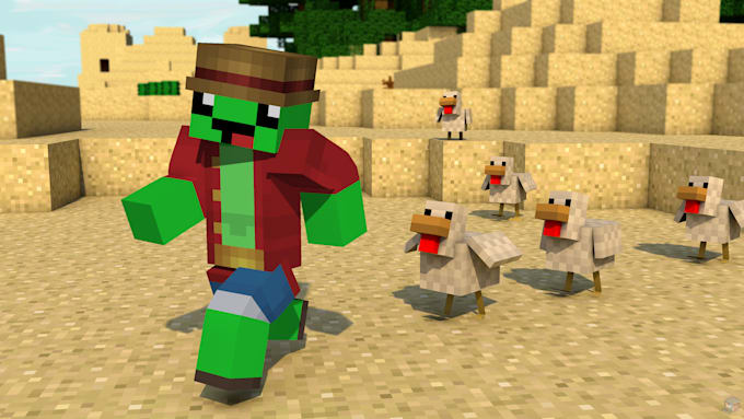 Bestseller - do professional minecraft animation with 3d characters