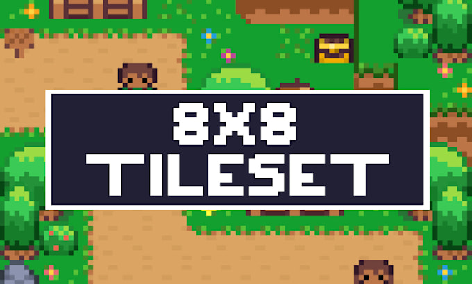 Gig Preview - Pixel art tileset map art, pixel art background,  tilesets and pixel art assets