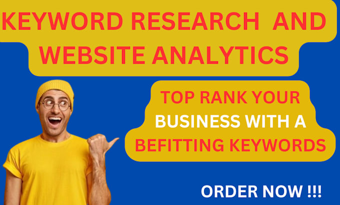 Gig Preview - Conduct profitable keyword research for top SEO rankings, and etsy promotion