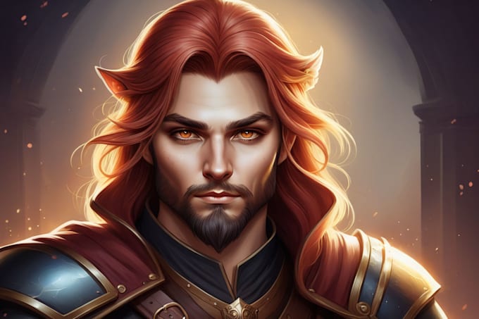 Bestseller - make your fantasy character portrait in my style