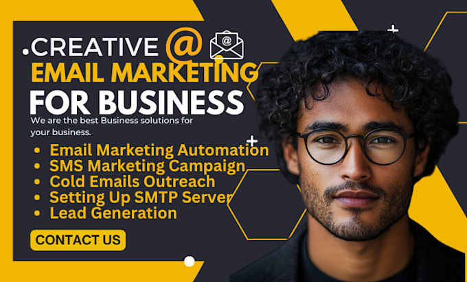 Gig Preview - Be your email marketing expert to cold emails outreach bulk email campaign sms