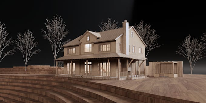 Gig Preview - 3d virtual models for real estate