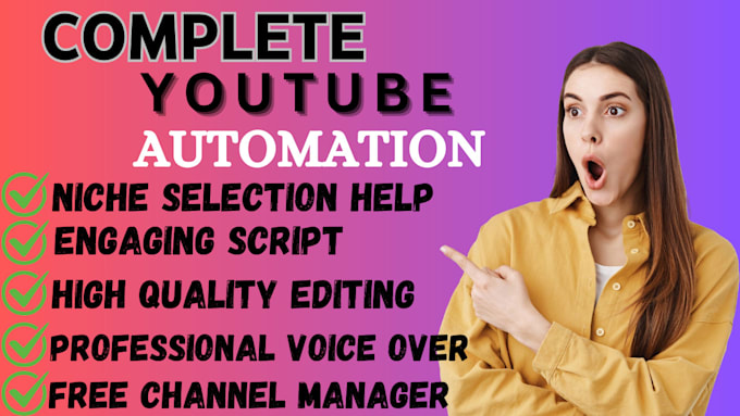 Gig Preview - Automate your faceless business youtube automation channel