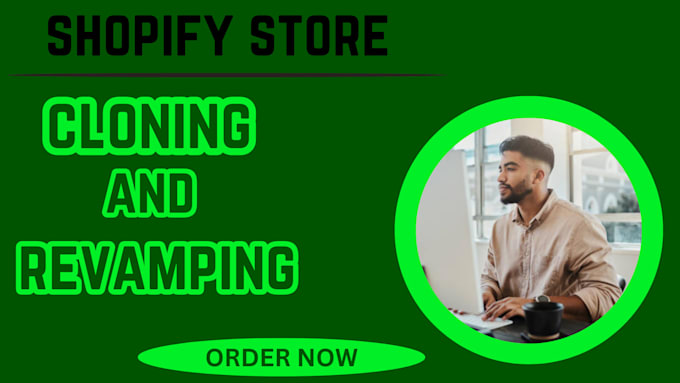 Gig Preview - Revamp shopify store, shopify redesign, shopify website,