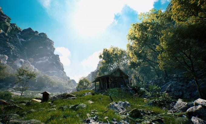 Gig Preview - Create 3d environment for game and video, unreal engine, level design, concept