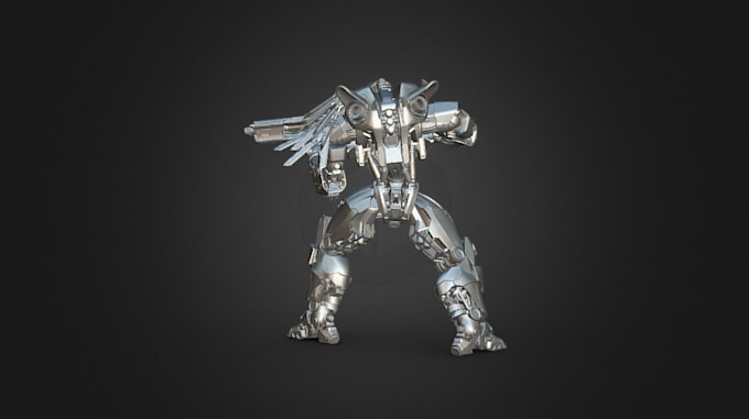 Gig Preview - Sculpture 3d character modeling, 3d model for printing, game character rigging