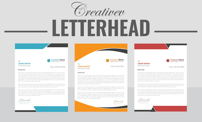 Gig Preview - Design professional letterheads for your business