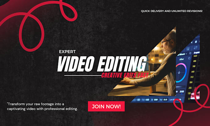 Gig Preview - Do video editing for youtube, instagram, tiktok and facebook