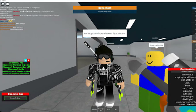 Gig Preview - Create roblox scripting,combat system,gameplay,lua,physics,shop,npc,guis,ui