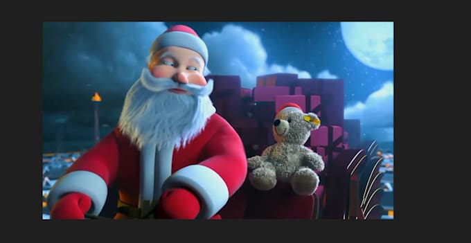 Gig Preview - 3d christmas animation, 3d kids animation, santa, halloween, claus animation