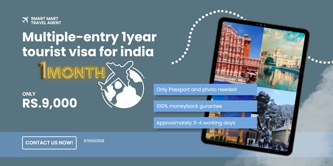 Bestseller - put your indian tourist visa application through for a cheap price