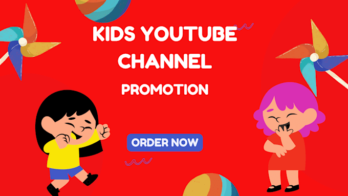 Bestseller - promote your kids youtube channel, video promotion, kids channel