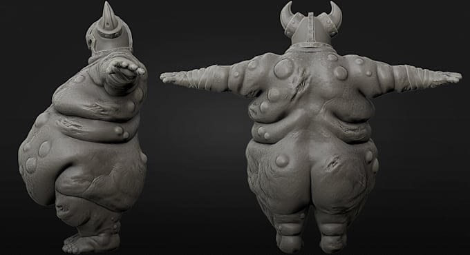 Gig Preview - 3d nsfw sculpture for cnc model 3d printing,metahuman sculpt,sculpt 3d stl file