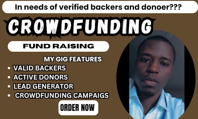 Gig Preview - Research and provide 15,000 kickstarter gofundme indiegogo super backer leads