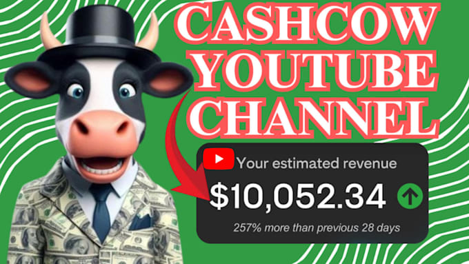 Gig Preview - Automated cash cow youtube channel, top 10 video editing, faceless videos