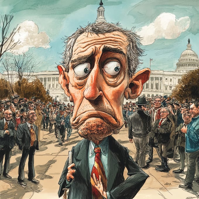 Bestseller - make  a political cartoon or illustration