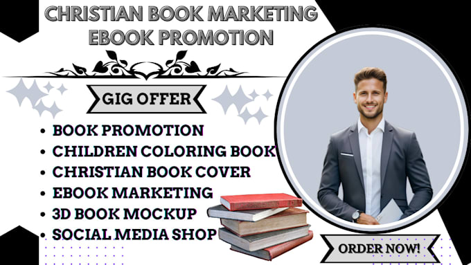 Gig Preview - Do effective christian book promotion, children coloring book, ebook marketing