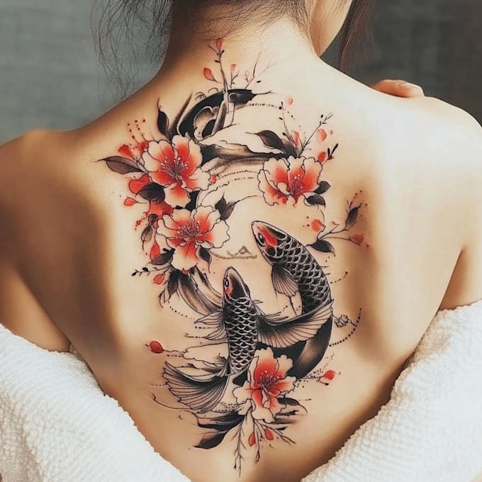 Bestseller - made an awesome japanese tattoo design