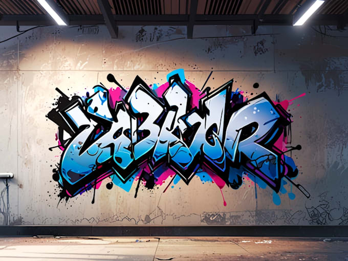 Gig Preview - Do graffiti art design for your logo or word