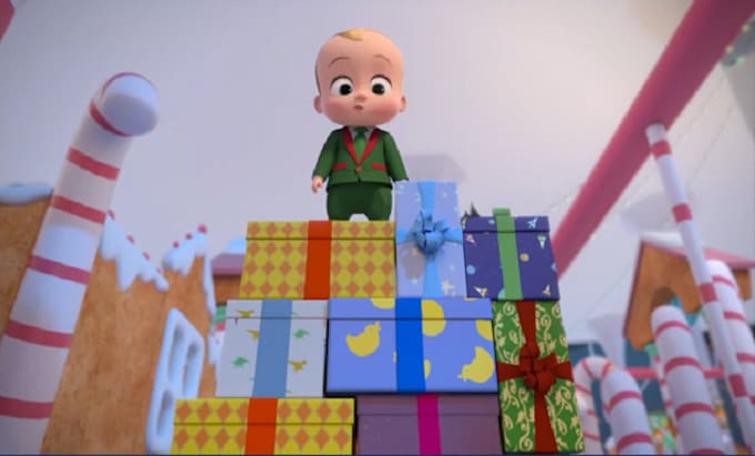 Gig Preview - 3d christmas animation, new year video animation, kid animation, nursery rhymes