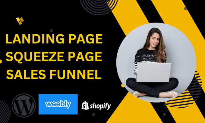 Gig Preview - Create high converting landing page or squeeze page, wordpress landing page