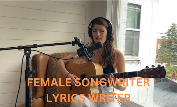 Gig Preview - Be your canadian female singer and songwriter, vocalist and lyrics writter