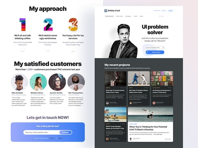 Gig Preview - Figma to wordpress website design figma ui ux figma website figma landing page